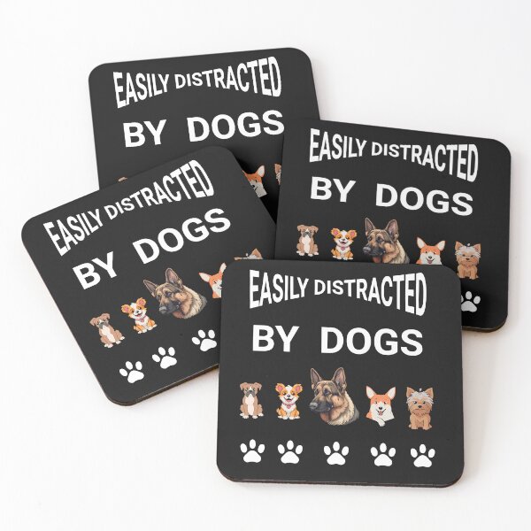 Item preview, Easily Distracted By Dogs  designed and sold by cope64.