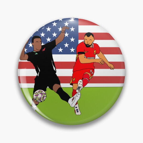 Item preview, Mo Salah USA Preseason Friendly Goal designed and sold by Three Word Doodles.