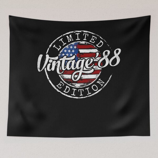 Item preview, Vintage 1988 Flag Stamp 36Th Birthday Gifts 36 Year Old designed and sold by Fereskabilon.