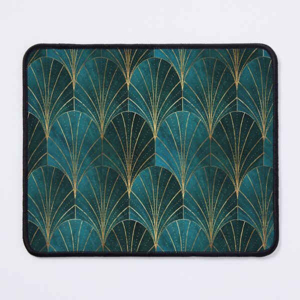 Item preview, 1920s Art Deco Elegant Scallop Fan Pattern designed and sold by INNERHARMONY2.
