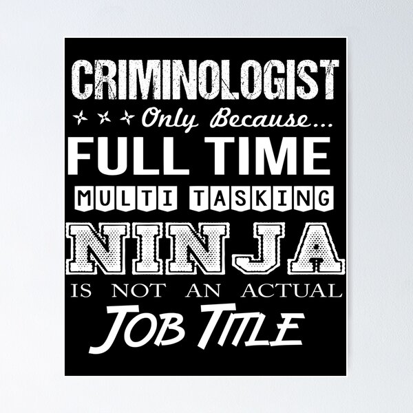 Item preview, Criminologist designed and sold by chancjami9236.