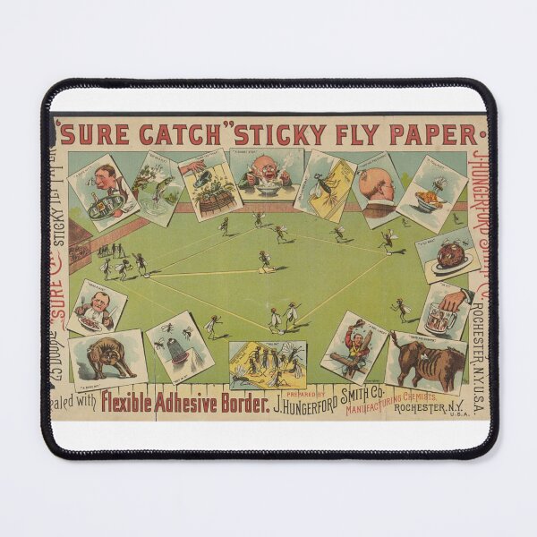 Item preview, Sure Catch Sticky Fly Paper designed and sold by NoisyNosyNancy.