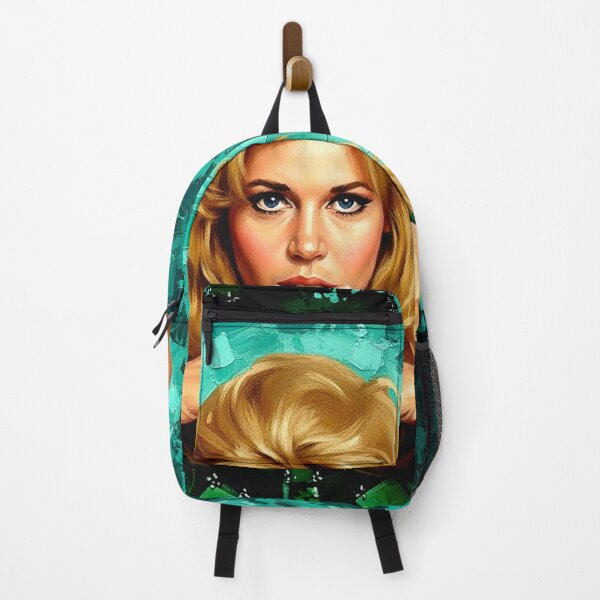 Item preview, 60s 70s Blonde Bombshell Actress Art | Green Pop Art Painting | High Volume Hair Style designed and sold by Art's Diner.