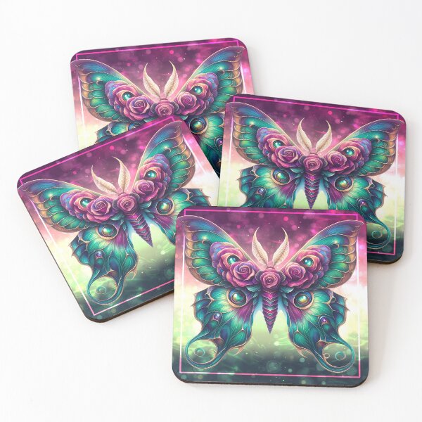 Item preview, Secret Garden Rose Moth - Fantasy Designs  designed and sold by AlyssMirinArt-.