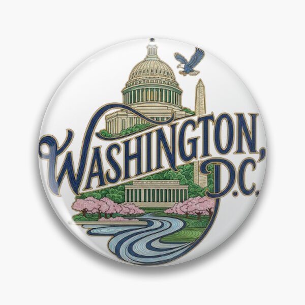 Item preview, WASHINGTON, D.C. designed and sold by likbatonboot.