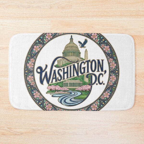 Item preview, WASHINGTON, D.C. designed and sold by likbatonboot.