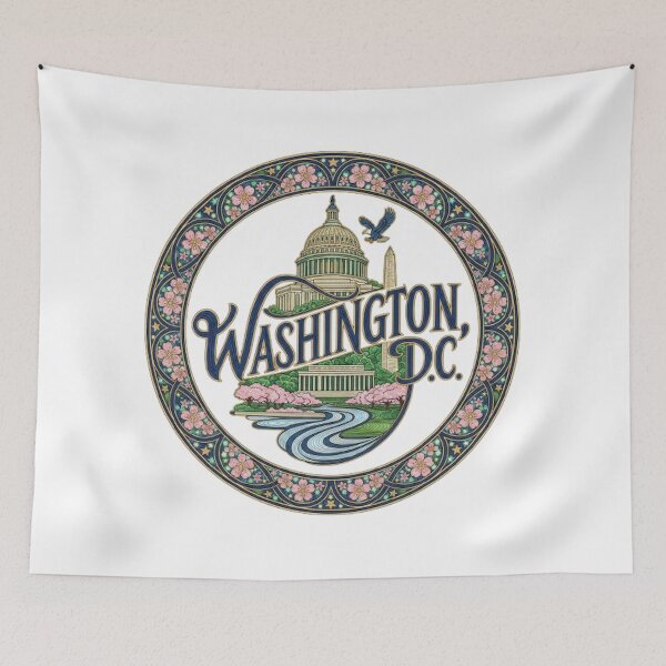 Item preview, WASHINGTON, D.C. designed and sold by likbatonboot.