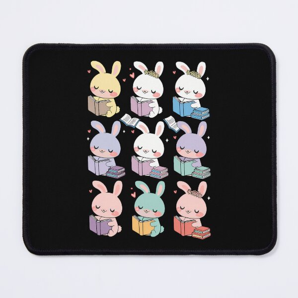 Item preview, Bunny Reading Books Easter Day Librarian Teacher Book designed and sold by CruelShadesSt.