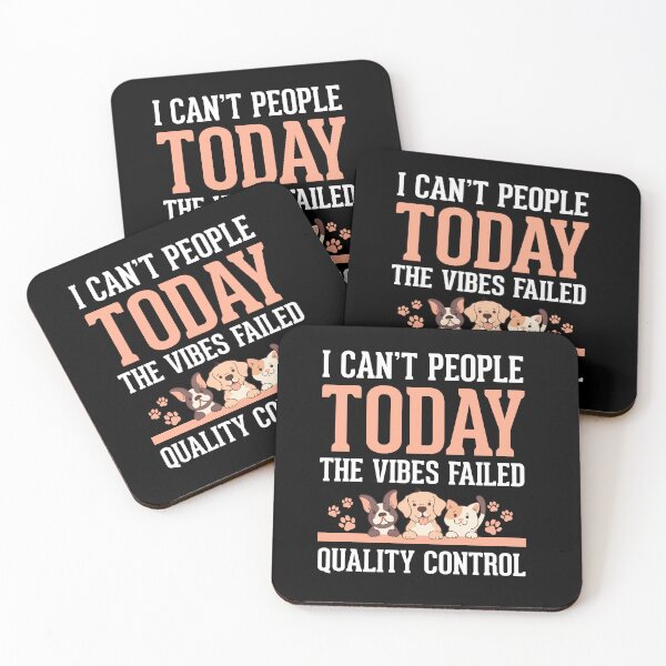 Item preview, I Can’t People Today Vibes Failed designed and sold by dogsaysitall.