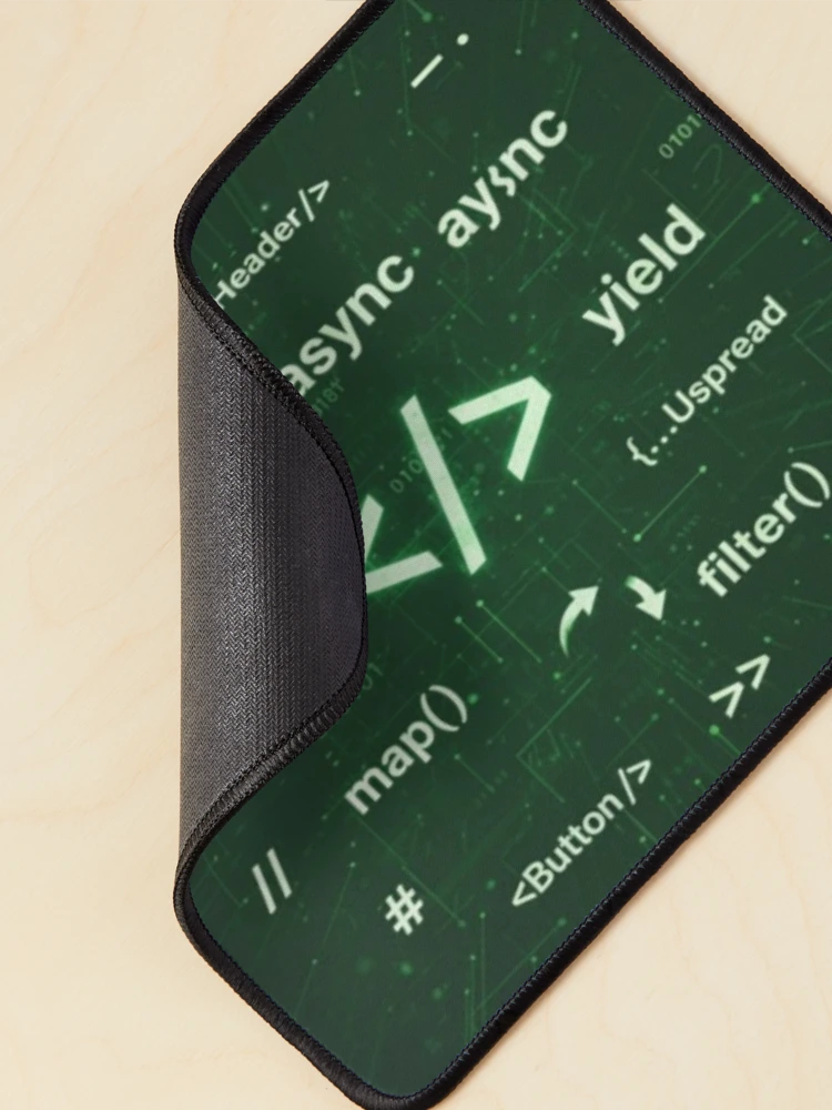 Thumbnail 2 of 5, Mouse Pad, Coding Functions | Developer Coding Functions Abstract Designs designed and sold by thecodingcorner.