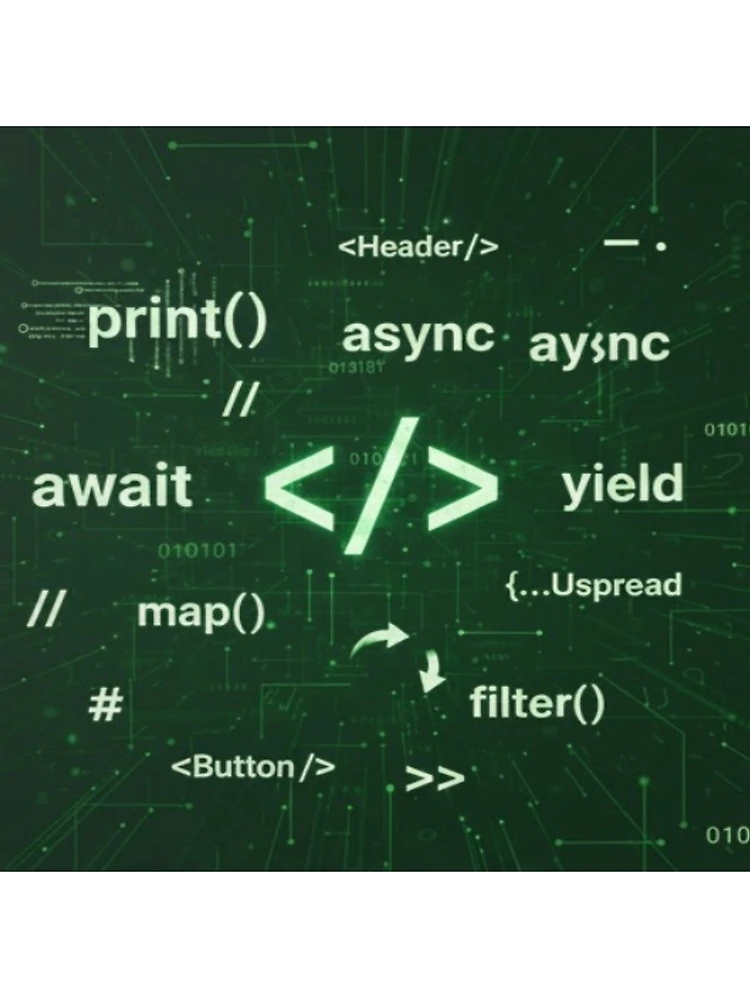 Thumbnail 3 of 3, Scarf, Coding Functions | Developer Coding Functions Abstract Designs designed and sold by thecodingcorner.