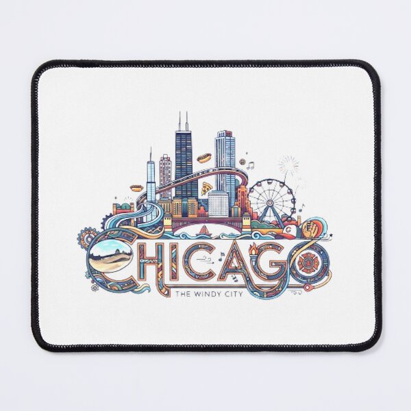 Item preview, THE WINDY CITY CHICAGO designed and sold by likbatonboot.