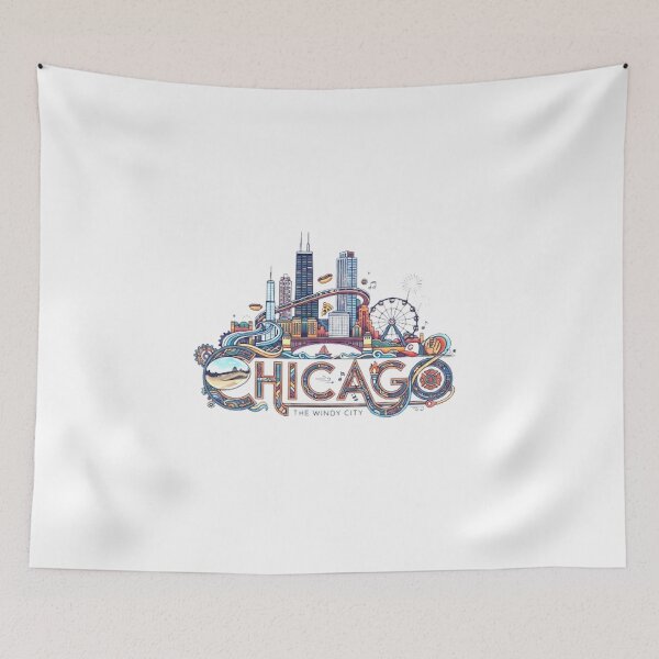 Item preview, THE WINDY CITY CHICAGO designed and sold by likbatonboot.