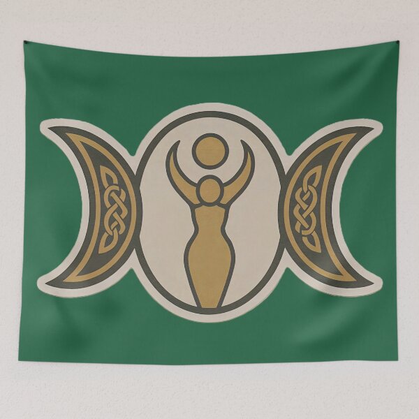 Item preview, Celtic Knot Triple Goddess Symbol Pagan Moon Design designed and sold by PinUpPizzazz.