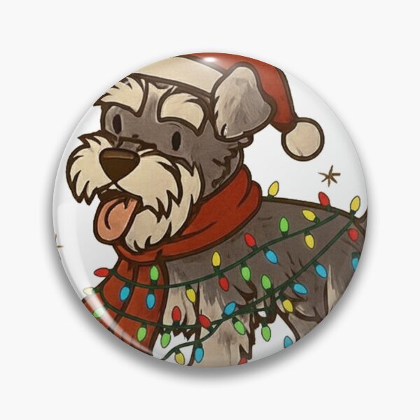 Item preview, Miniature Schnauzer Ho Ho Ho Club designed and sold by clarkfraser.