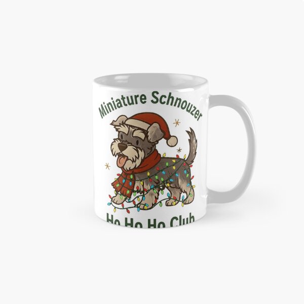 Item preview, Miniature Schnauzer Ho Ho Ho Club designed and sold by clarkfraser.