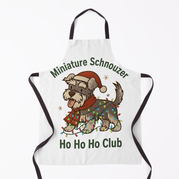 Item preview, Miniature Schnauzer Ho Ho Ho Club designed and sold by clarkfraser.