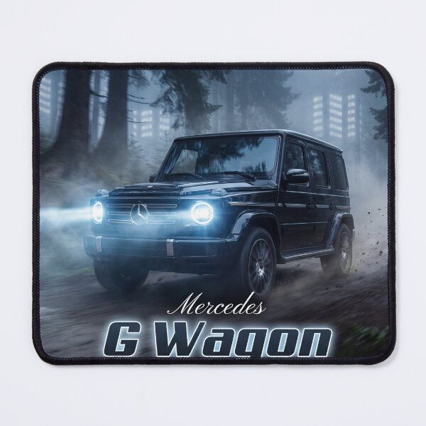 Item preview, G Wagon Off-Road Adventure Poster – Luxury SUV in Forest Trail Scene designed and sold by AbstractAuraArt.