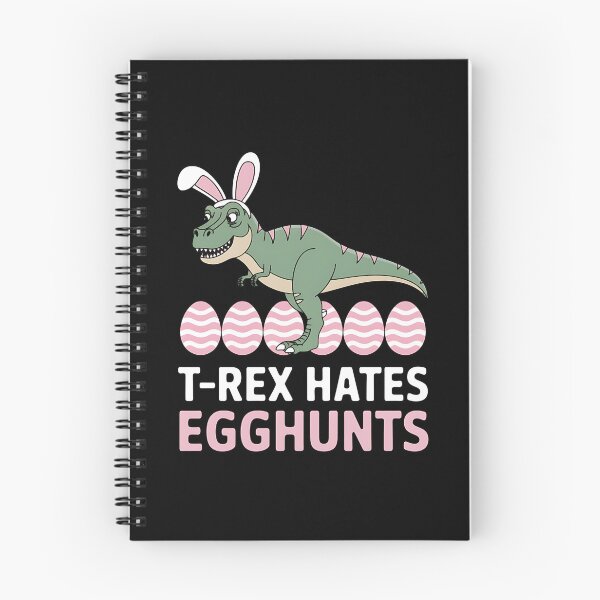 Item preview, T-Rex Hates Easter Egg Hunts Dinosaur Bunny Rabbit Dino designed and sold by CruelShadesSt.