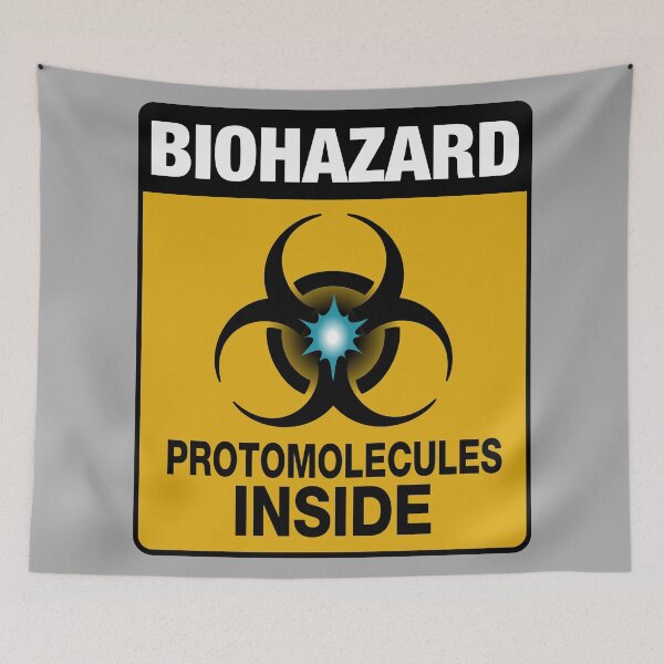 Item preview, Biohazard: Protomolecule Containment Breach – The Expanse Sci-Fi Warning designed and sold by VoglR.