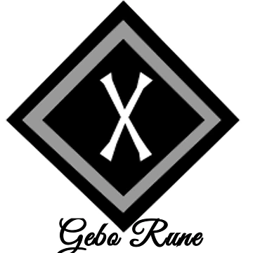 Artwork thumbnail, Gebo Rune by WindsofJupiter