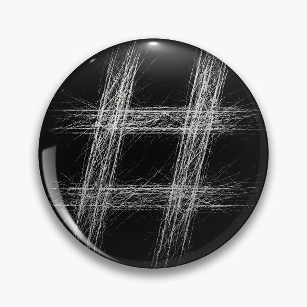 Item preview, Hashtag Symbol Scratch Art designed and sold by Mortisigil.