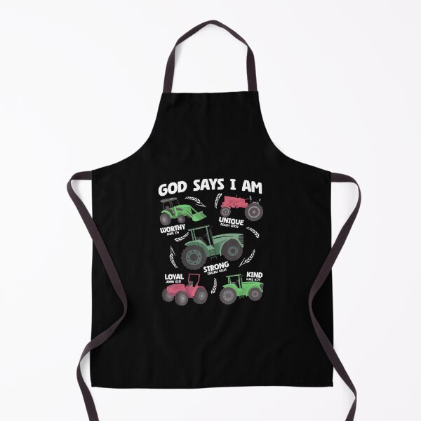 Item preview, God Says I Am Tractor Lover Christian designed and sold by elihletoriong.
