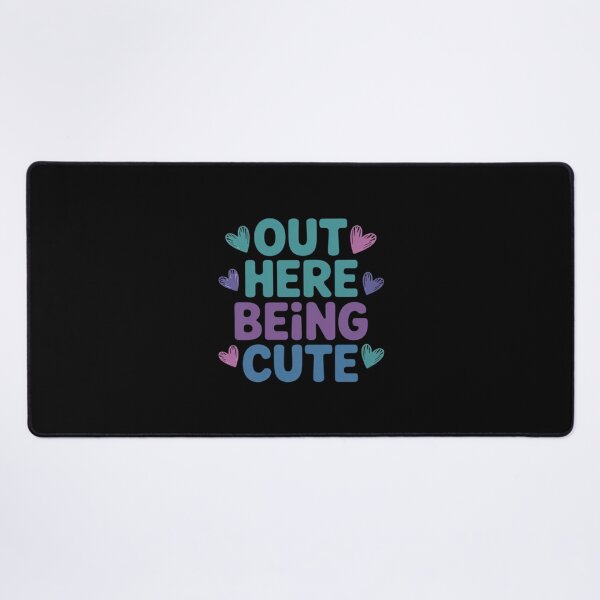 Item preview, Out Here Being Cute Tee Color Aqua Matching designed and sold by Tatianamiobi.