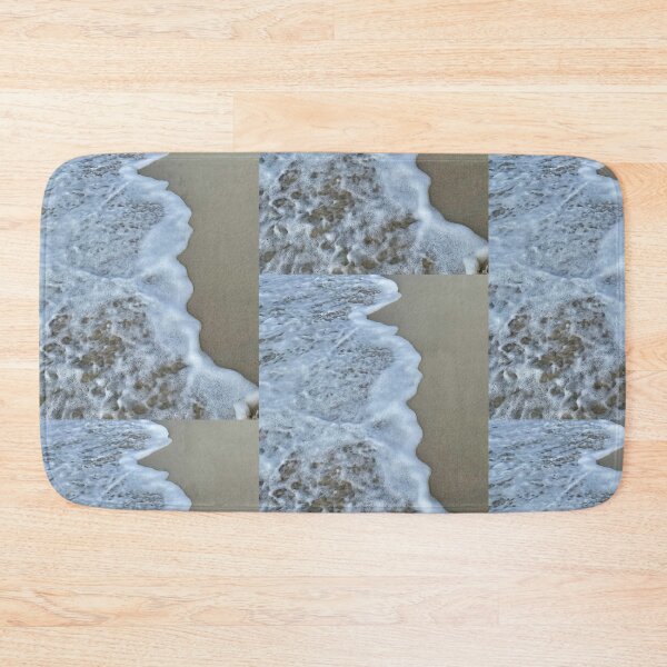 Item preview, Frothy Sea Foam on Golden Sandy Beach designed and sold by TrisaThyme.