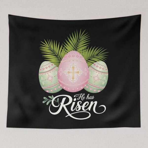 Item preview, Orthodox Easter Egg Cross Greek Lent Scripture designed and sold by CruelShadesSt.