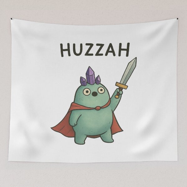 Item preview, HUZZAH Bumblez designed and sold by StarBumblez.
