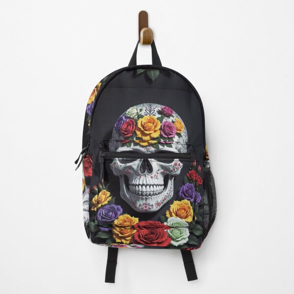 Item preview, Porcelain Skull Blooming with Roses designed and sold by Grafititee.