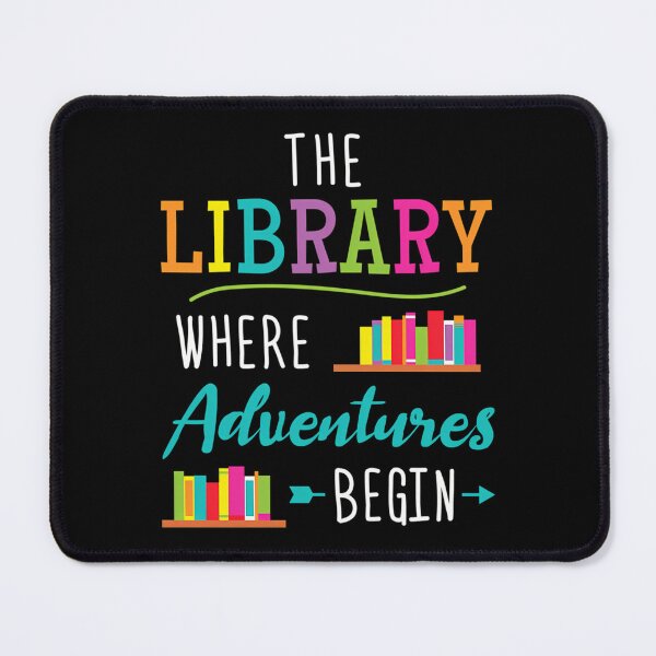 Item preview, The Library - Where Adventures Begin designed and sold by elihletoriong.