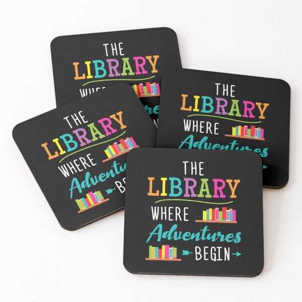 Item preview, The Library - Where Adventures Begin designed and sold by elihletoriong.
