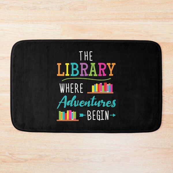 Item preview, The Library - Where Adventures Begin designed and sold by elihletoriong.