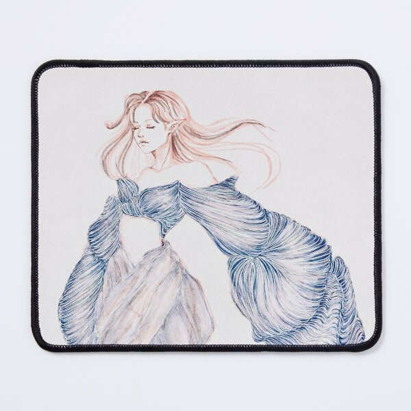 Item preview, Ethereal siren - fashion illustration designed and sold by PretzelCharm.