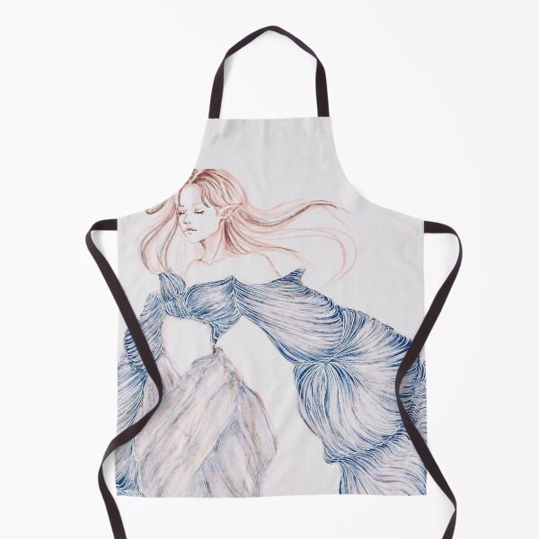 Item preview, Ethereal siren - fashion illustration designed and sold by PretzelCharm.