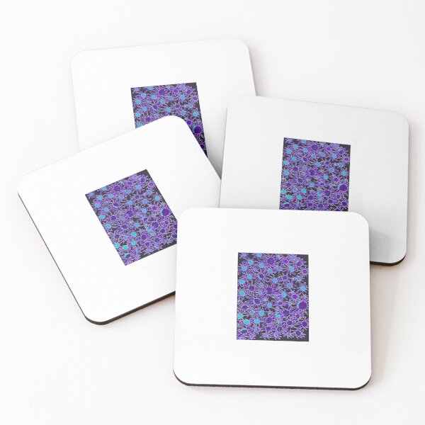 Item preview, Daisies in purple. designed and sold by Kattrend.