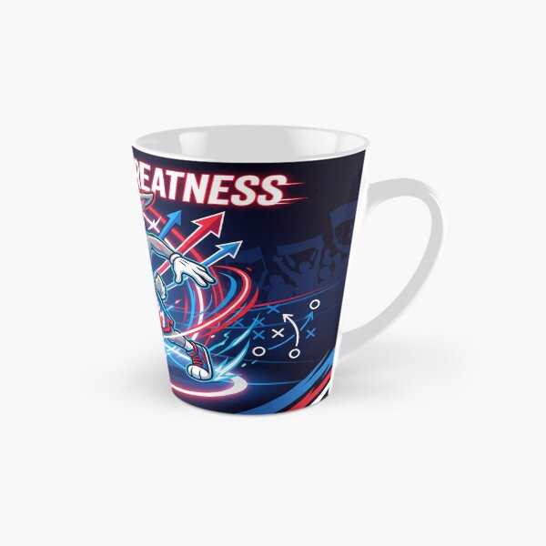 Item preview, Basketball Bunny Poster – Motivational Sports Art “Strive for Greatness” designed and sold by AbstractAuraArt.