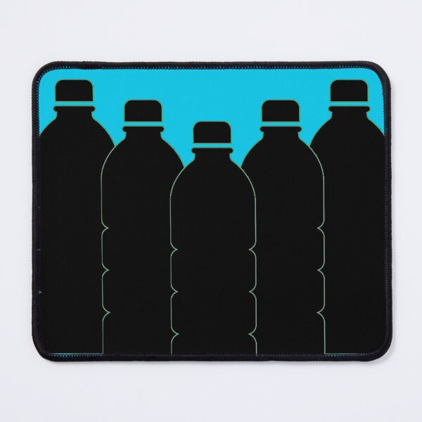 Item preview, Plastic Bottle Pile – Marine Debris and Zero Waste Graphic designed and sold by QueenTide.
