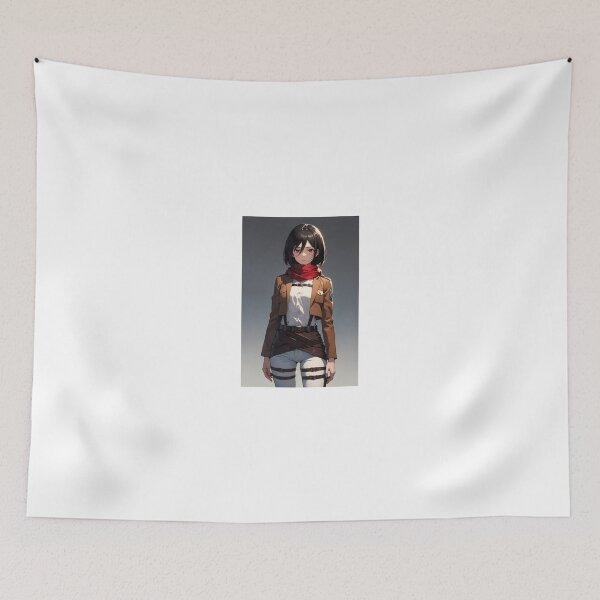 Item preview, Mikasa Ackerman - Attack on Titan Survey Corps Soldier designed and sold by iloveanimechibi.