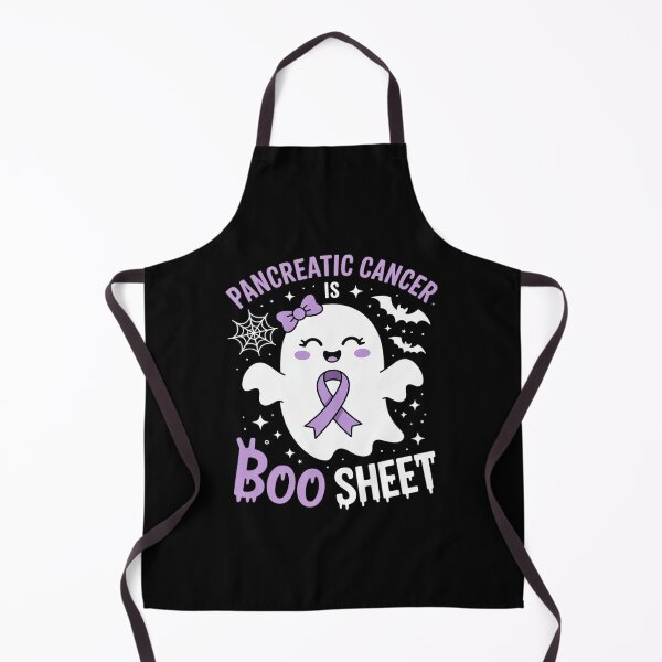 Item preview, Pancreatic Cancer is Boo Sheet Halloween Cute Ghost Purple designed and sold by HORIZBoutique.