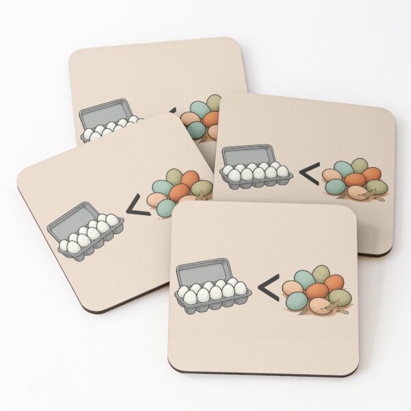 Item preview, Farm Fresh Eggs Are Greater Than Store Bought Eggs.  designed and sold by AnotherFemaleHuman.