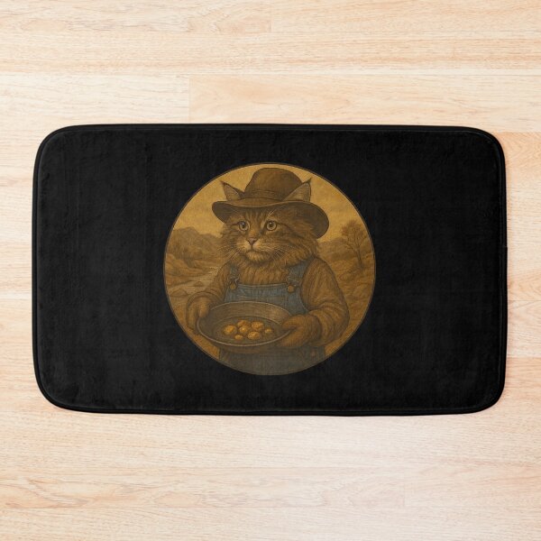 Item preview, The Golden Meow Miner designed and sold by Fort Galaxy.