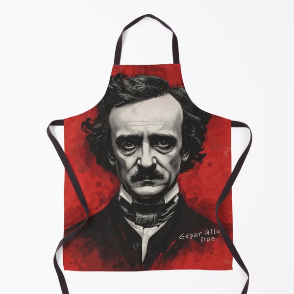 Item preview, Edgar Allan Poe portrait designed and sold by Filologica.
