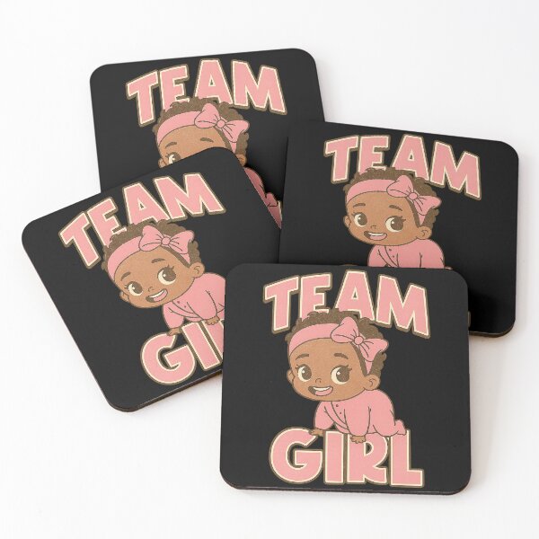 Item preview, Cute Team Girl Black Baby  designed and sold by flondony.