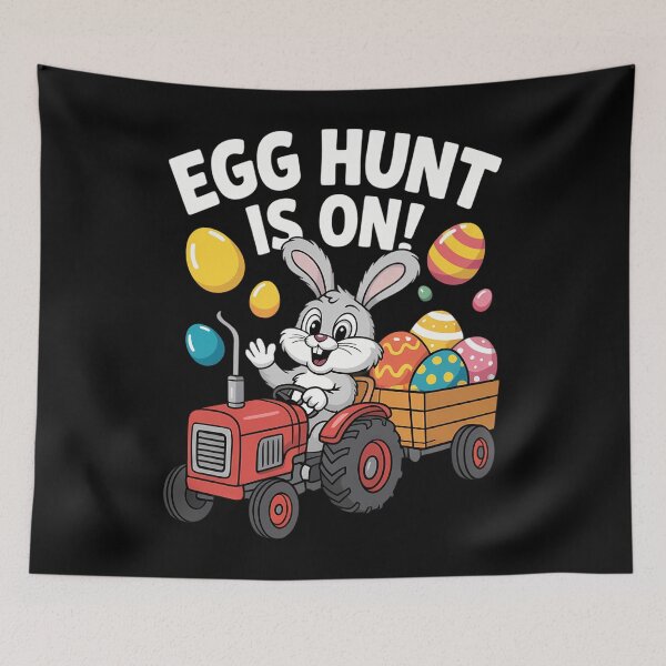 Item preview, Egg Hunt Is On Easter Day Bunny Boys Girls Kids designed and sold by AsteriskDatBArt.