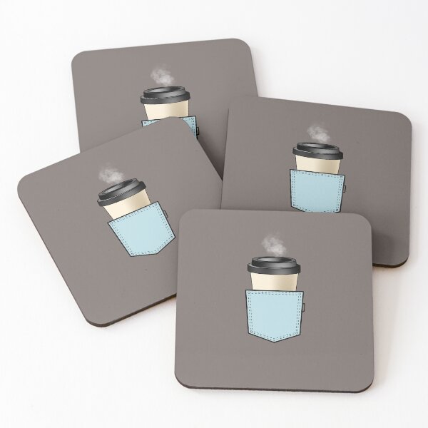 Item preview, Pocket Full of Hot Coffee designed and sold by Kate Hyunsu Cho.