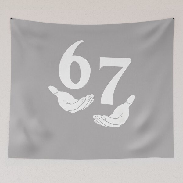 Item preview, 67 Six Seven 6 7 Kids 67 Youth Boys 6-7 Meme Funny Hands 67 designed and sold by ArleneRowe.