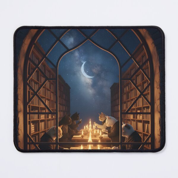Item preview, Midnight Scholars of the Crescent designed and sold by Auroracat2025.